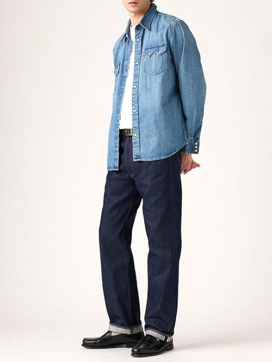 Amazon | [リーバイス] LEVIS 501 赤耳 ORIGINAL リジット セルビッチ